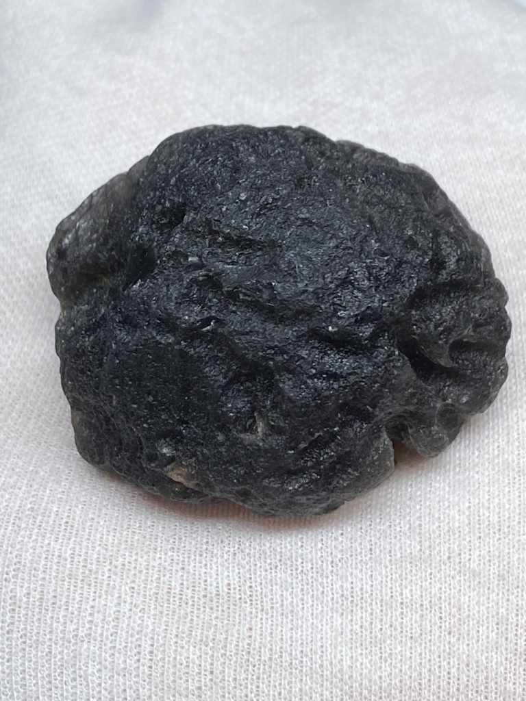 【鑑別書】Meteorite Japan チンターマニストーン 天然ガラス 62.4g 46.5㍉ メテオライト H-80 | 流星や隕石によるアクセサリ加工・販売  | Meteo Process ( メテオプロセス ）