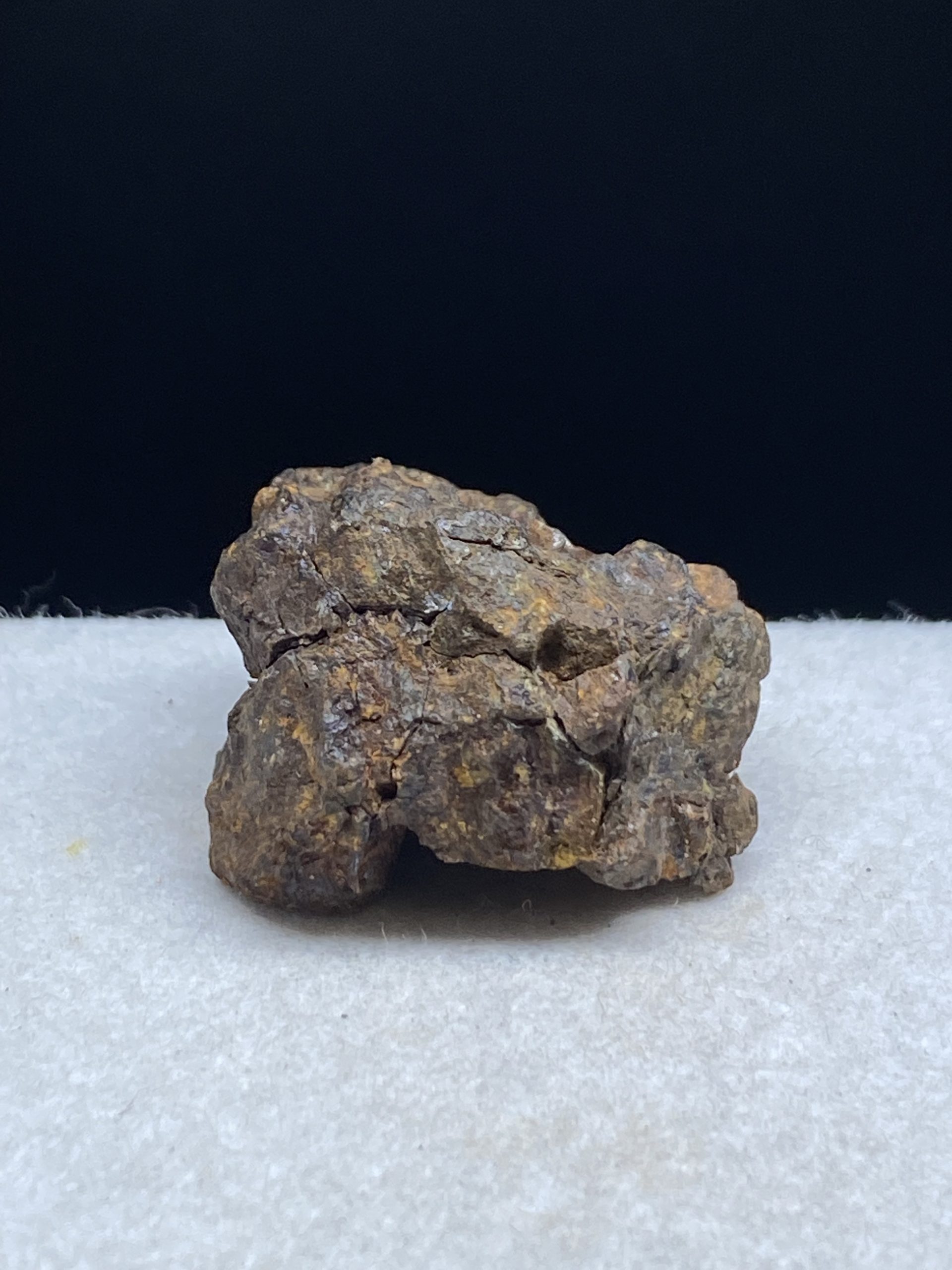 鑑別書】メテオライトジャパン パラサイト隕石 16g 27㍉ セリコ隕石 H 